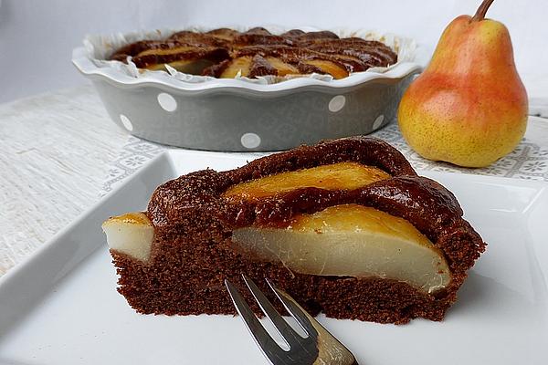 Birnen – Schokolade – Kuchen – Einfache Rezepte